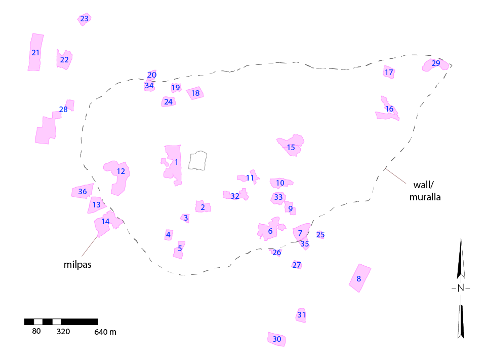 Milpa map